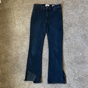 Frame Denim High Rise Dark Indigo Jeans